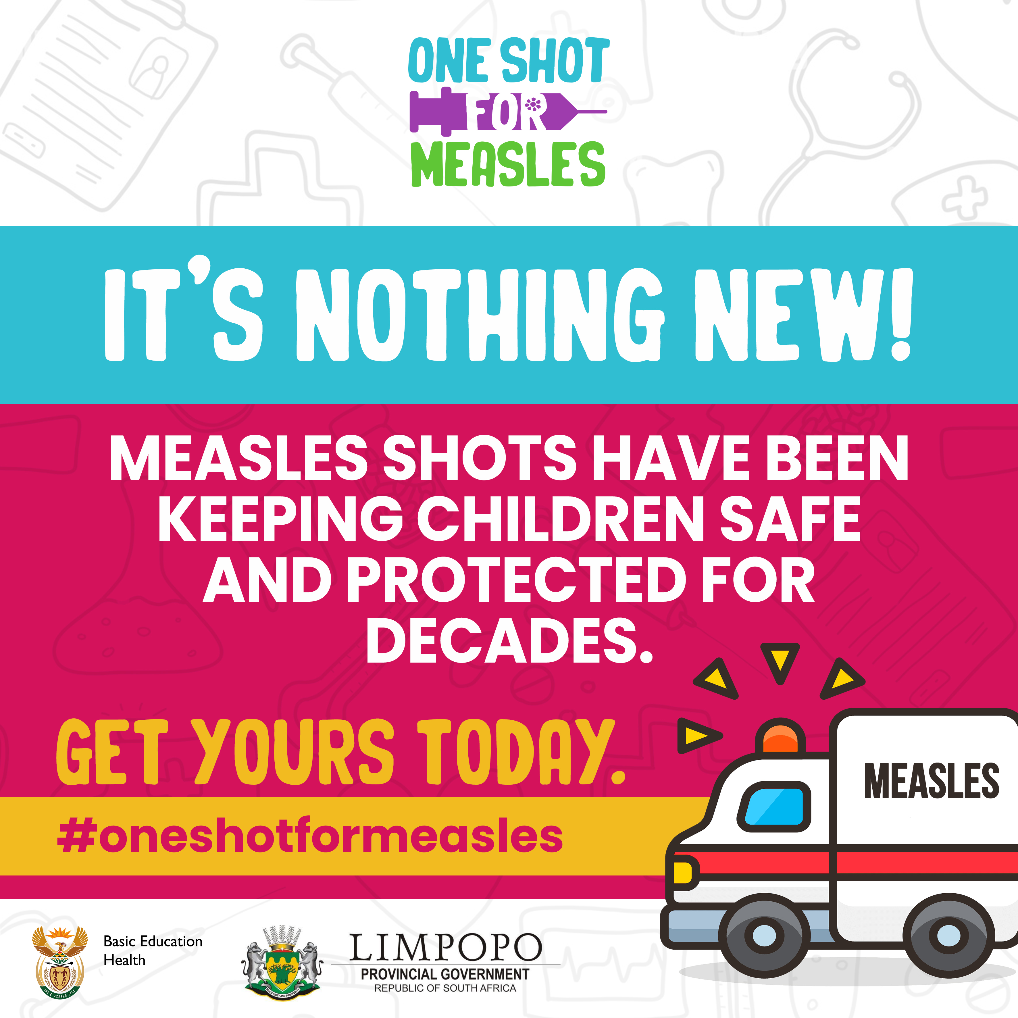 CHAI — One Shot for Measles — image 6